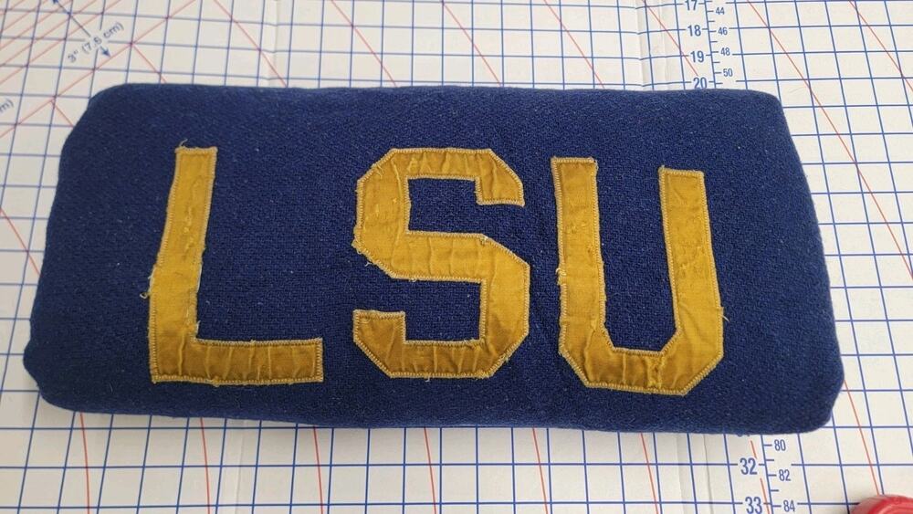 Original LSU Blanket 6'x6'